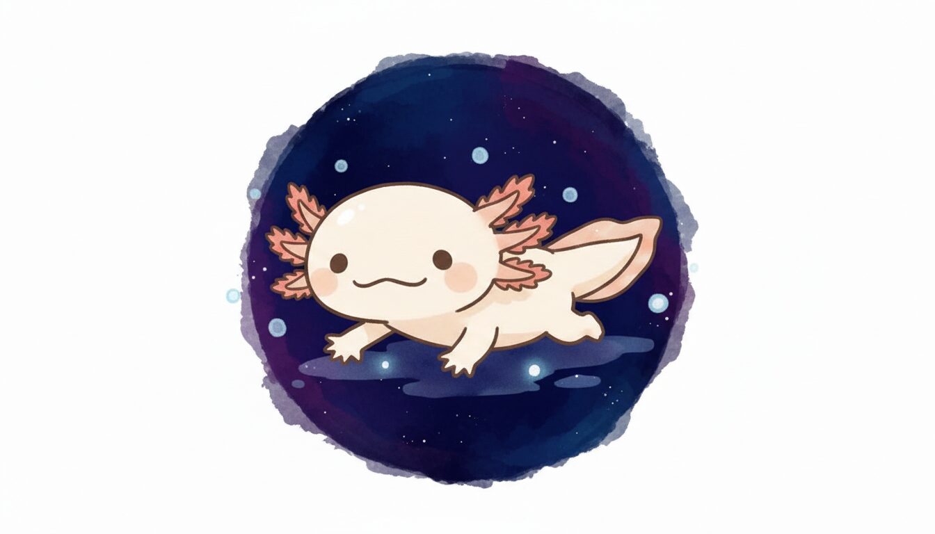 夜行性のウーパールーパー ウーパールーパー研究所