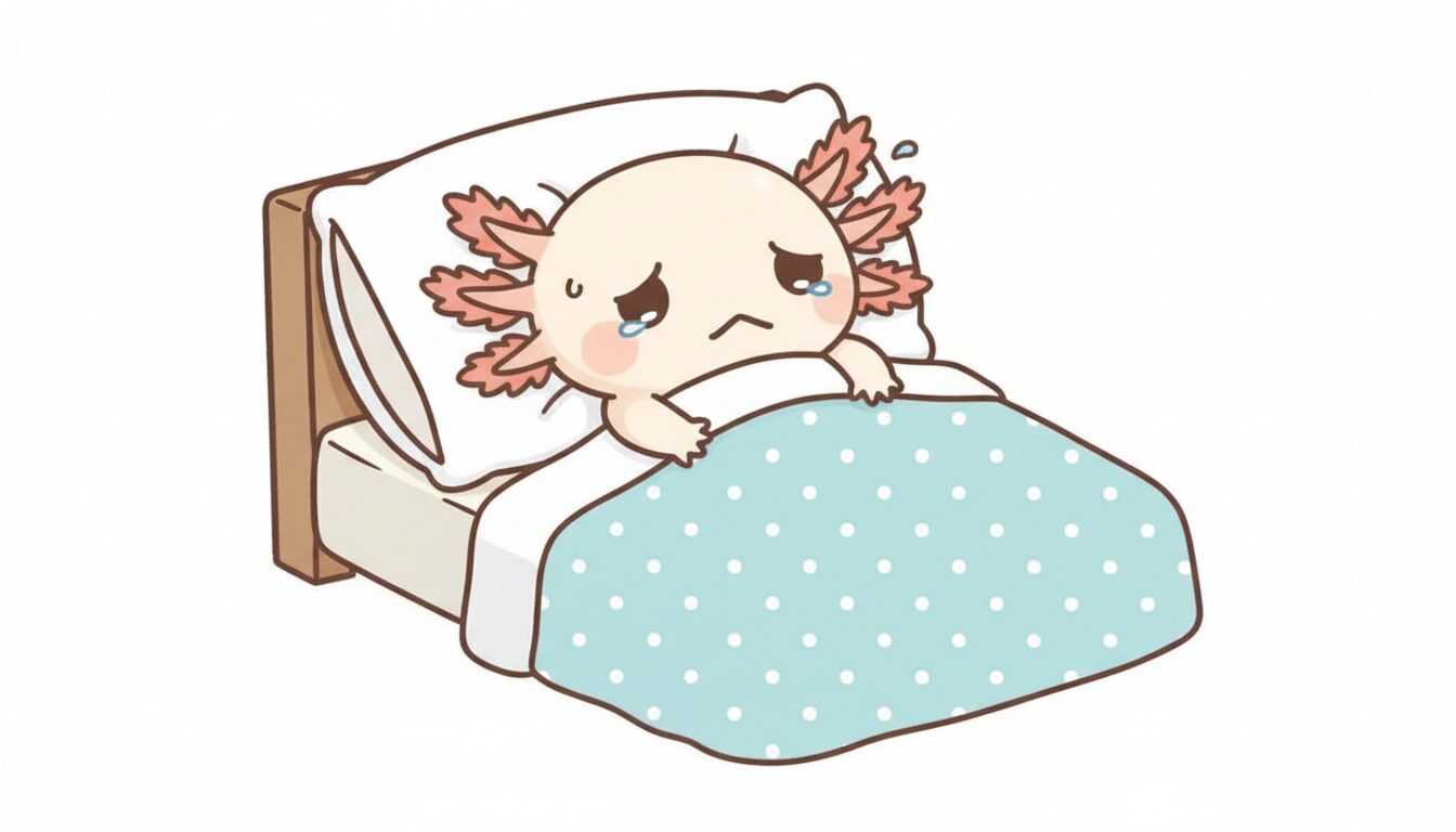 病気・便秘・怪我などの体調不良　ウーパールーパー研究所