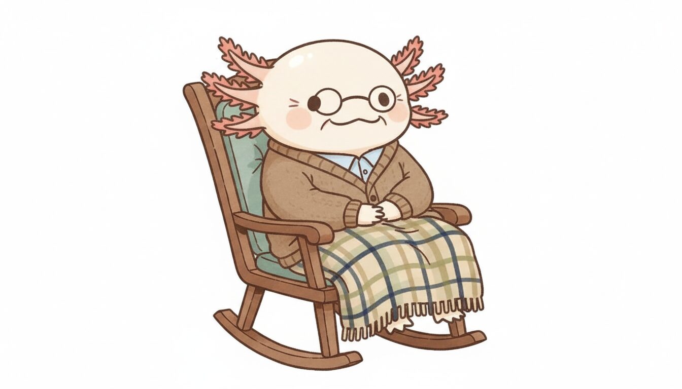 おじいちゃんウーパールーパー　ウーパールーパー研究所