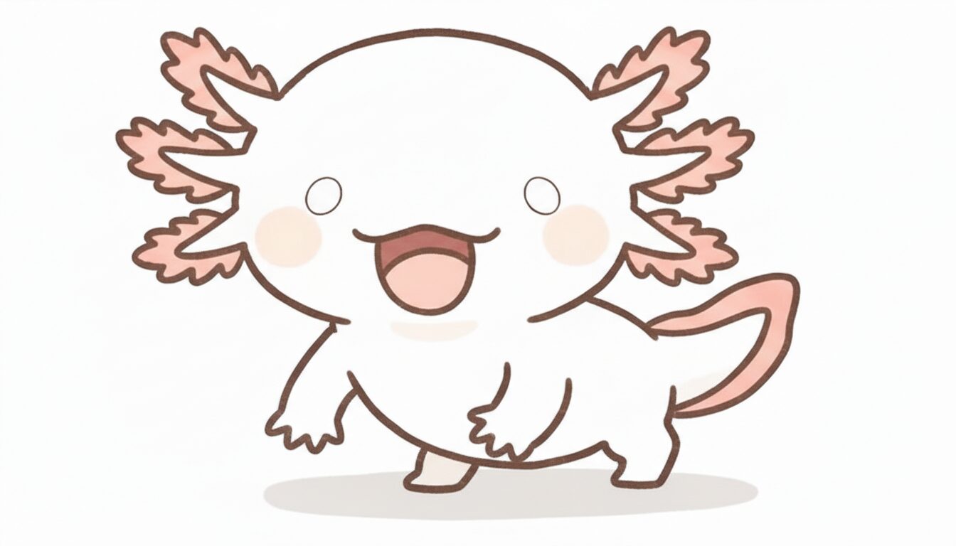 ホワイトアルビノ ウーパールーパー研究所