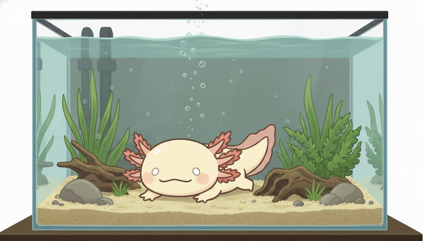 混泳NG ウーパールーパー研究所